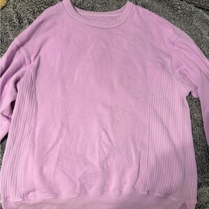 aerie Lilac Crewneck Sweatshirt